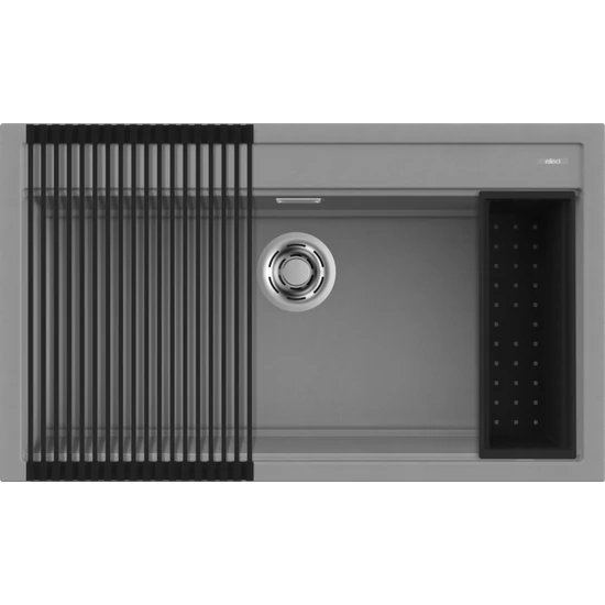 ELLECI - Mosogatótálca Best 360 Workstation Szett G48 Cemento
