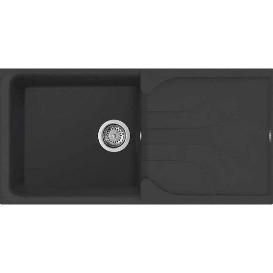 ELLECI - Mosogatótálca Ego 480 G40 nero ELLECI - Mosogatótálca Ego 480 G40 nero