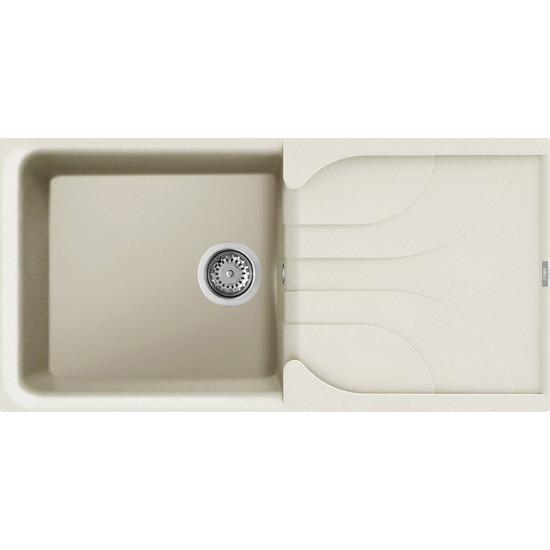 ELLECI - Mosogatótálca Ego 480 G62 bianco antico ELLECI - Mosogatótálca Ego 480 G62 bianco antico