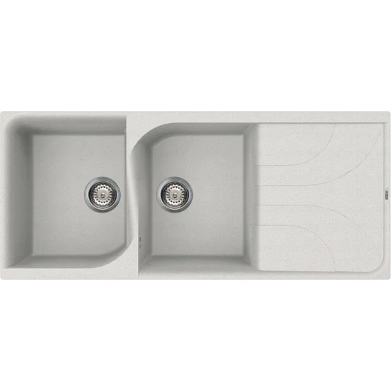 ELLECI - Mosogatótálca Ego 500 G52 Bianco Pietra - Kifutó termék!