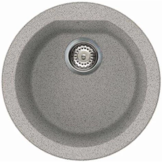 ELLECI - Mosogatótálca Fox ROUND G55 grigio Pietra - Kifutó termék!