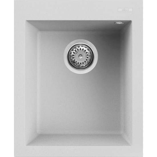 ELLECI - Mosogatótálca Quadra 100 G68 bianco ELLECI - Mosogatótálca Quadra 100 G68 bianco