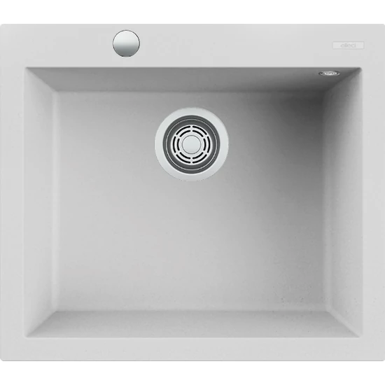 ELLECI - Mosogatótálca Quadra 105 AUTOMATA G68 Bianco