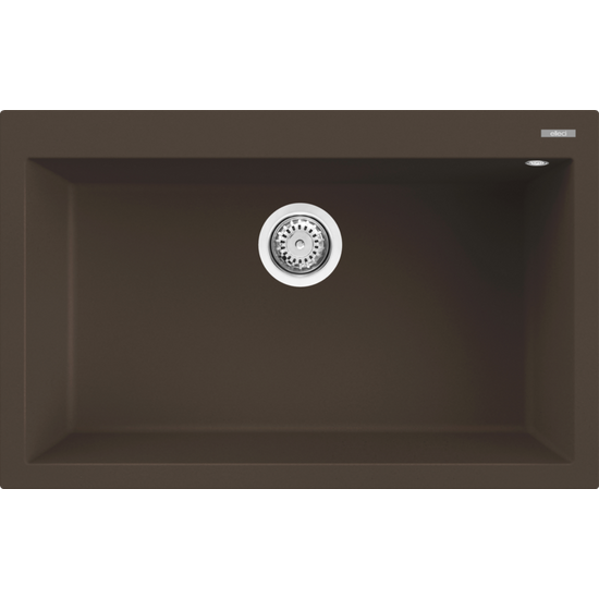 ELLECI - Mosogatótálca Quadra 130 G78 Espresso ELLECI - Mosogatótálca Quadra 130 G78 Espresso
