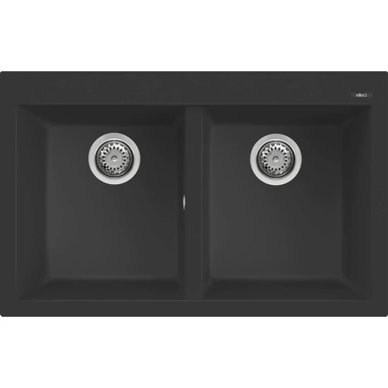 ELLECI - Mosogatótálca Quadra 350 G40 nero
