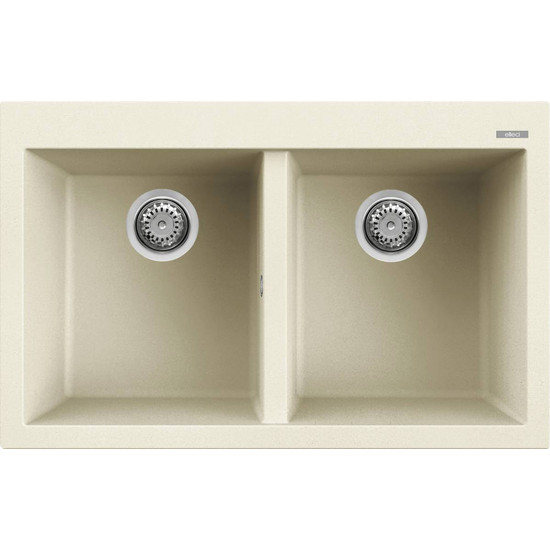 ELLECI - Mosogatótálca Quadra 350 G62 bianco antico ELLECI - Mosogatótálca Quadra 350 G62 bianco antico