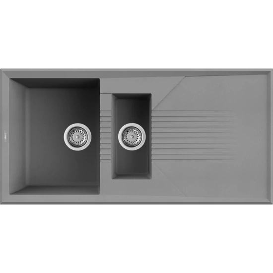 ELLECI - Mosogatótálca Tekno 475 G48 Cemento - Kifutó termék!