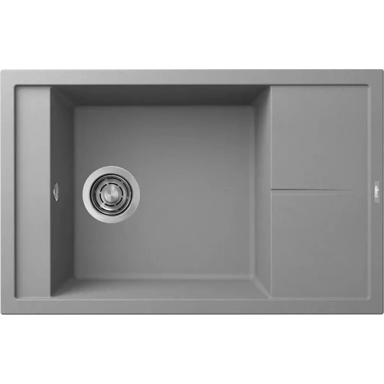 ELLECI - Mosogatótálca Unico 305 Granitek G48 Cemento