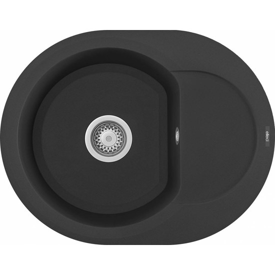 ELLECI - Mosogatótálca Easy ROUND 600 G40 Nero