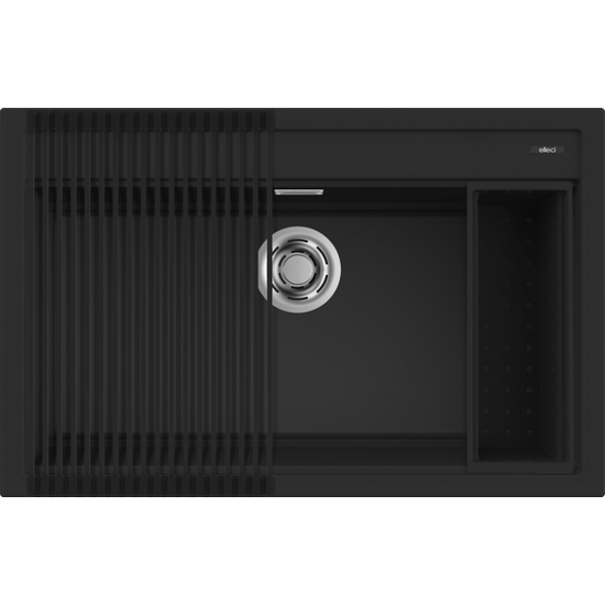 ELLECI - Mosogatótálca Best 130 Workstation Szett K86 Black