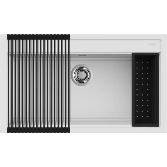 ELLECI - Mosogatótálca Best 360 Workstation Szett K96 White