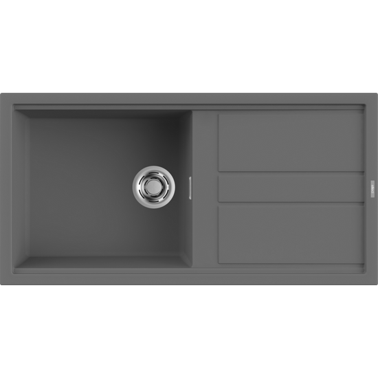 ELLECI - Mosogatótálca Best 480 K99 Dark Grey ELLECI - Mosogatótálca Best 480 K99 Dark Grey