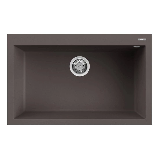 Elleci OUTLET - Mosogatótálca Quadra 130 K87 Cocoa