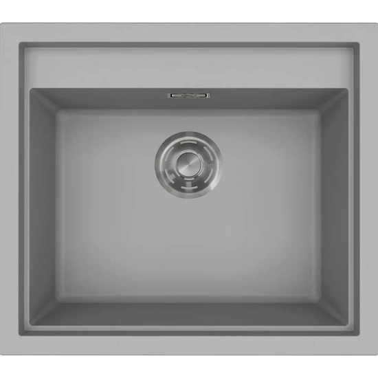 ELLECI- Mosogatótálca Sintesi 105 Keratek K99 Dark Grey inox tartozékokkal 