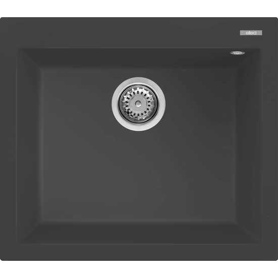 ELLECI - Mosogatótálca Quadra 105 M70 nero metal - Kifutó termék!