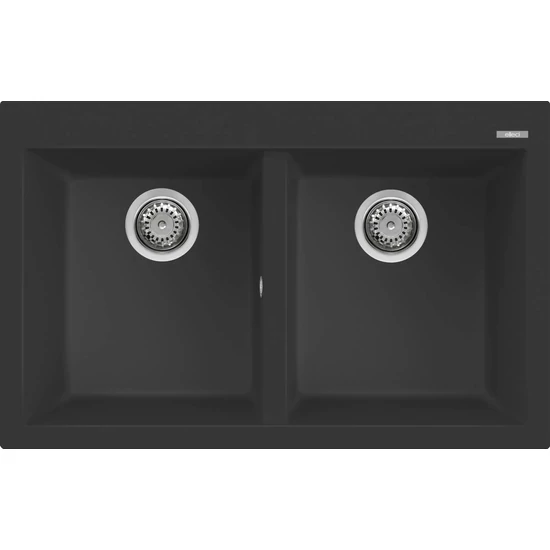 ELLECI - Mosogatótálca Quadra 350 M70 nero metal