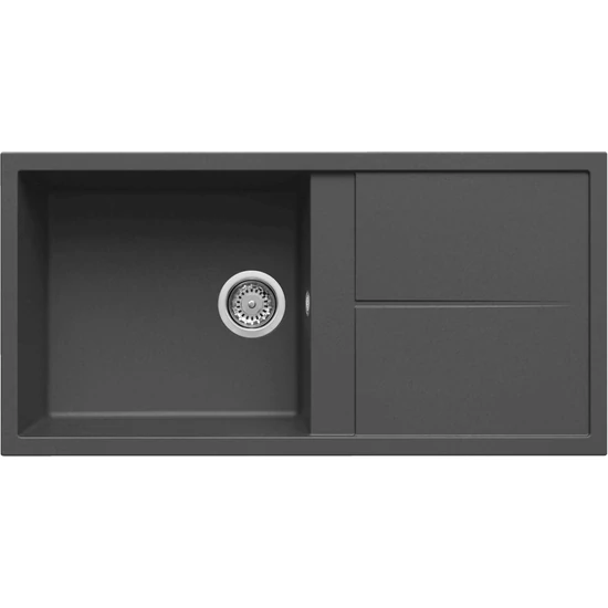 ELLECI - Mosogatótálca Unico 480 M70 nero metal - A készlet erejéig rendelhető!