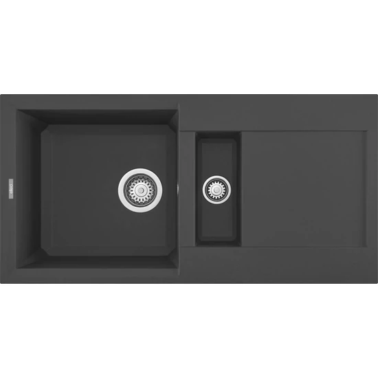 ELLECI - Mosogatótálca Easy 425 M70 nero metal