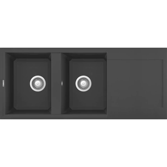 ELLECI - Mosogatótálca Easy 500 M70 Nero Metal - Kifutó termék!