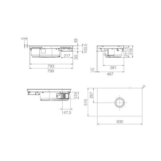 ELICA - NIKOLATESLA SWITCH GLOW EVO BL/A/83 ELICA - NIKOLATESLA SWITCH GLOW EVO BL/A/83