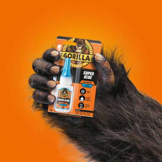 Gorilla Super Glue ULTIMATE Pillanatragasztó 15gramm