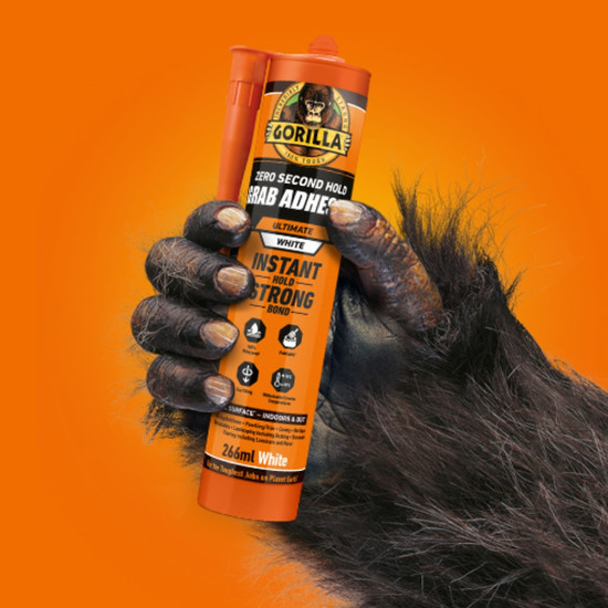 Gorilla GRAB ULTIMATE Extrém Erős Építési Ragasztó 266ml