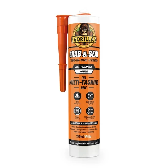 Gorilla Grab & Seal Hibrid Ragasztó és Tömítő 290 ml