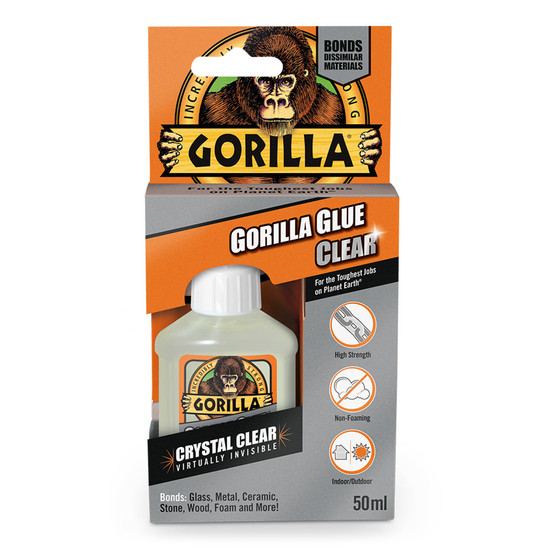 Gorilla Glue Clear Kristálytiszta Ragasztó 50ml Gorilla Glue Clear Kristálytiszta Ragasztó 50ml