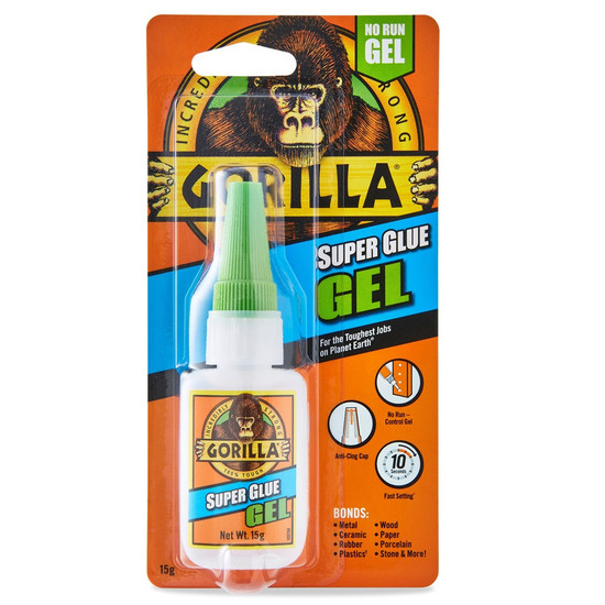 Gorilla Super Glue GÉL Pillanatragasztó 15gramm Gorilla Super Glue GÉL Pillanatragasztó 15gramm
