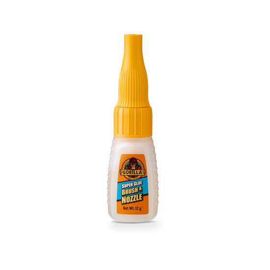 Gorilla Super Glue Brush & Nozzle Ecsetes Pillanatragasztó 12gramm Gorilla Super Glue Brush & Nozzle Ecsetes Pillanatragasztó 12gramm