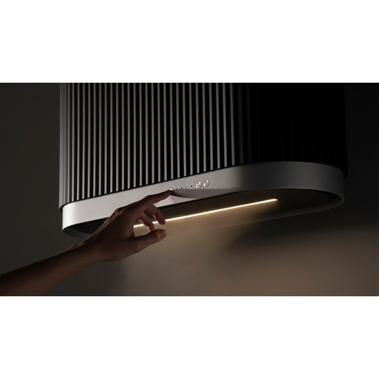 Ciarko Design MONO 80 cm fekete/fekete fali páraelszívó