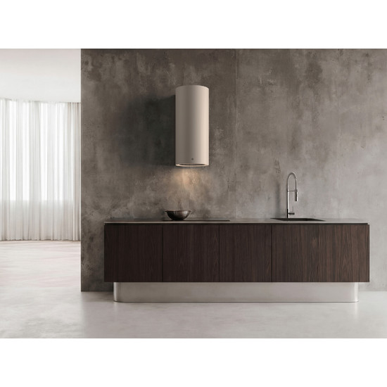 Ciarko Design Tubus ekrü (törtfehér) fali páraelszívó