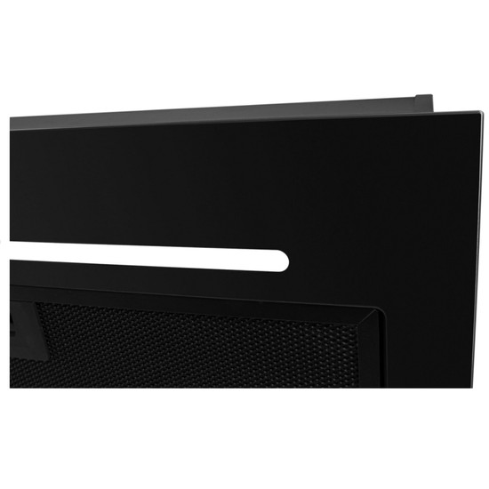 Kluge beépíthető fekete páraelszívó, 60cm, fekete üvegpanel Kluge beépíthető fekete páraelszívó, 60cm, fekete üvegpanel