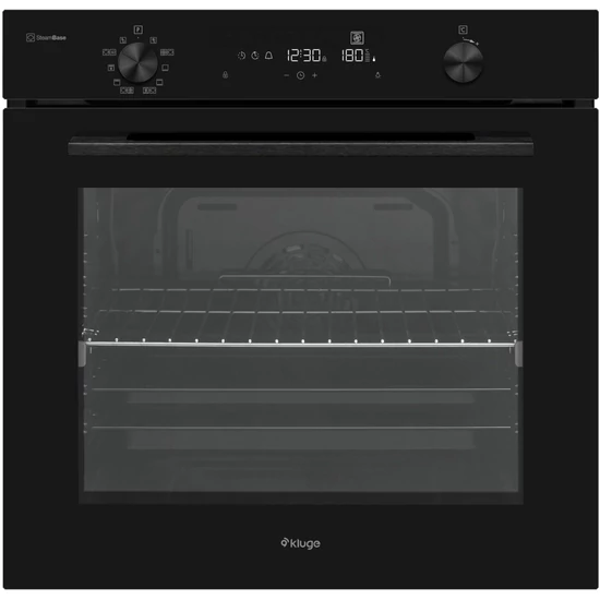 Kluge beépíthető multifonkciós fekete sütő, 75L