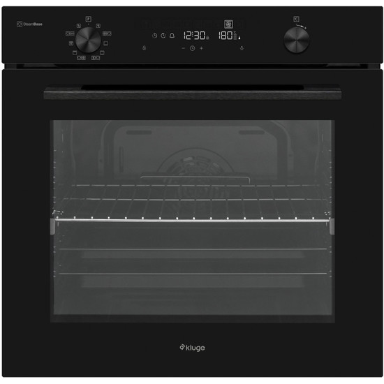 Kluge beépíthető multifonkciós fekete sütő, 75L