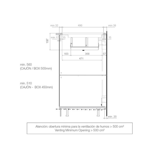 Pando E-391/78 + H60mm szellőző és kerámiaszűrős főzőlapos páraelszívó Pando E-391/78 + H60mm szellőző és kerámiaszűrős főzőlapos páraelszívó
