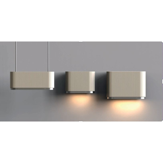 Ciarko Design MONO 60 cm ecru (bézs) fali páraelszívó