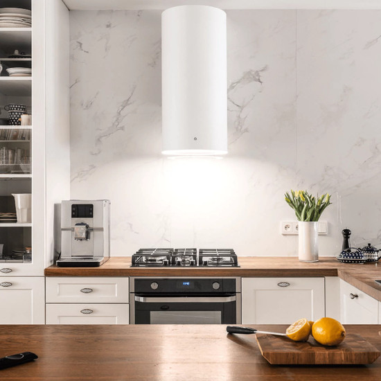 Ciarko Design Tubus fehér fali páraelszívó Ciarko Design Tubus fehér fali páraelszívó