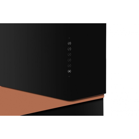 Ciarko Design TRIO Rose Gold / fekete fali páraelszívó Ciarko Design TRIO Rose Gold / fekete fali páraelszívó