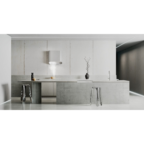 Ciarko Design SIMPLE 60 cm ezüst fali páraelszívó