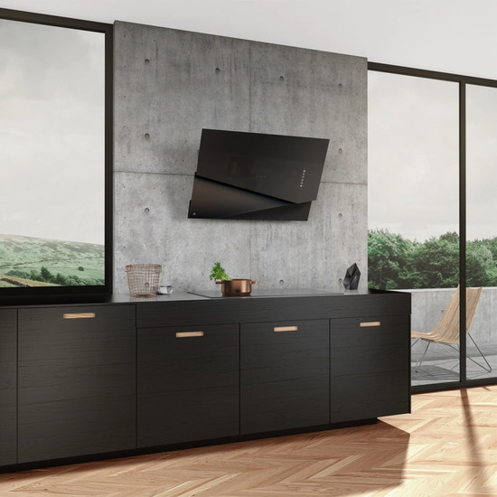 Ciarko Design TRIO fekete fali páraelszívó Ciarko Design TRIO fekete fali páraelszívó