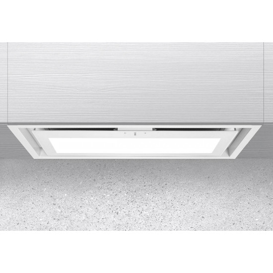 Ciarko Design Su Mini 74 cm fehér üveg beépíthető páraelszívó