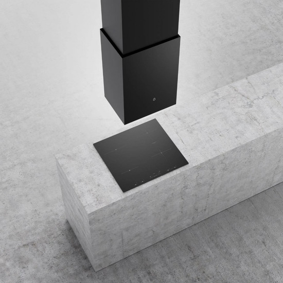 Ciarko Design Cube W fekete sziget páraelszívó