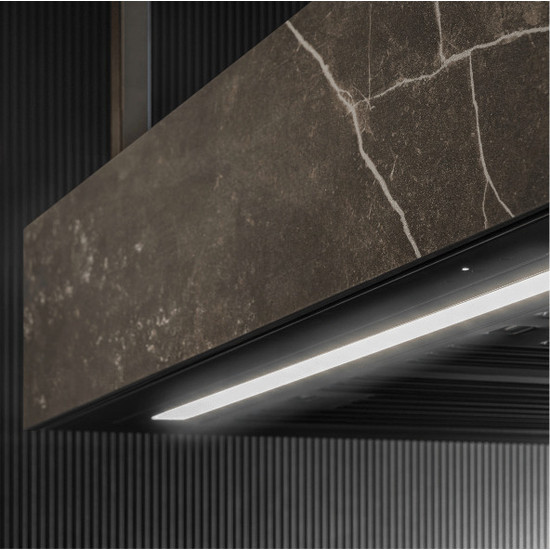 Ciarko Design MINIMAL 1 90 cm fekete sziget páraelszívó (oldalsó panel nélkül) Ciarko Design MINIMAL 1 90 cm fekete sziget páraelszívó (oldalsó panel nélkül)
