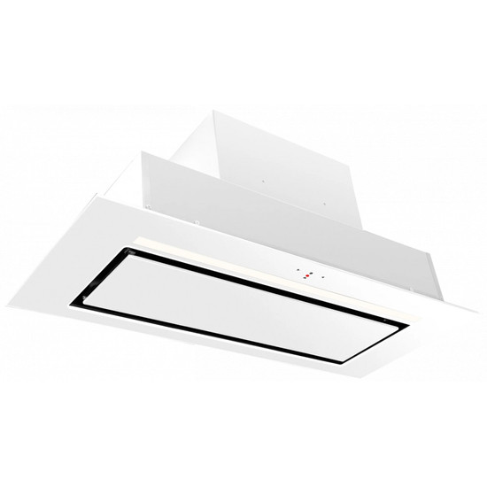 Ciarko Design AURA 74 cm fehér üveg beépíthető páraelszívó