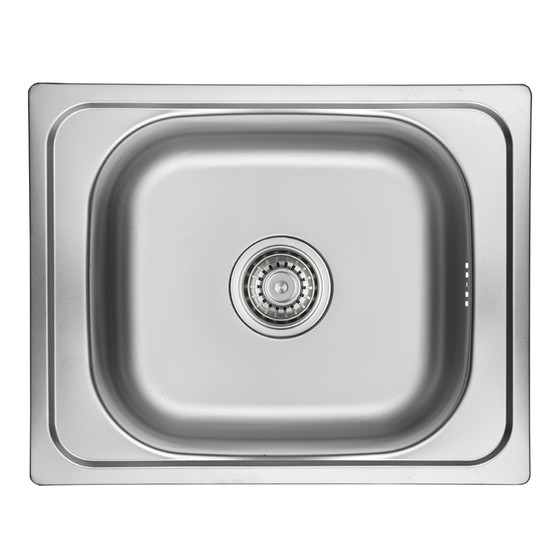Laveo ORION 1M egymedencés mosogató, inox K.