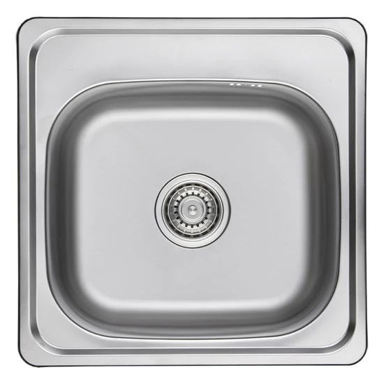LAVEO STANDARD egymedencés inox mosogató szifonnal