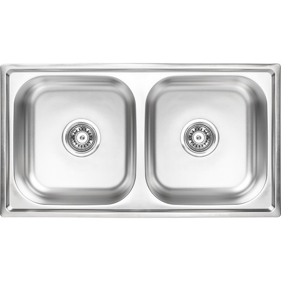 Laveo STANDARD kétmedencés inox mosogató szifonnal K. Laveo STANDARD kétmedencés inox mosogató szifonnal K.