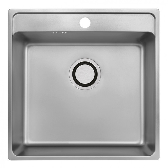 Laveo BESOS egymedencés mosogató, natúr inox Laveo BESOS egymedencés mosogató, natúr inox