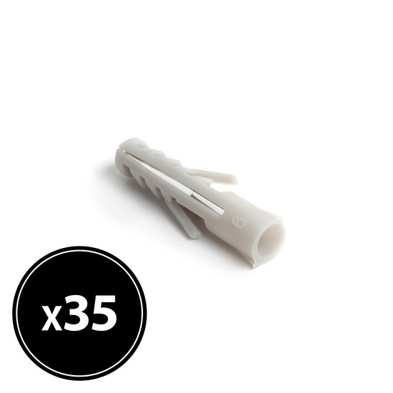 Tipli - 6 x 30 mm - 35 db / csomag Tipli - 6 x 30 mm - 35 db / csomag